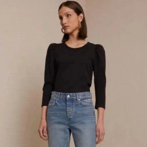 A.L.C. Karlie Puff Sleeve Top Size Medium